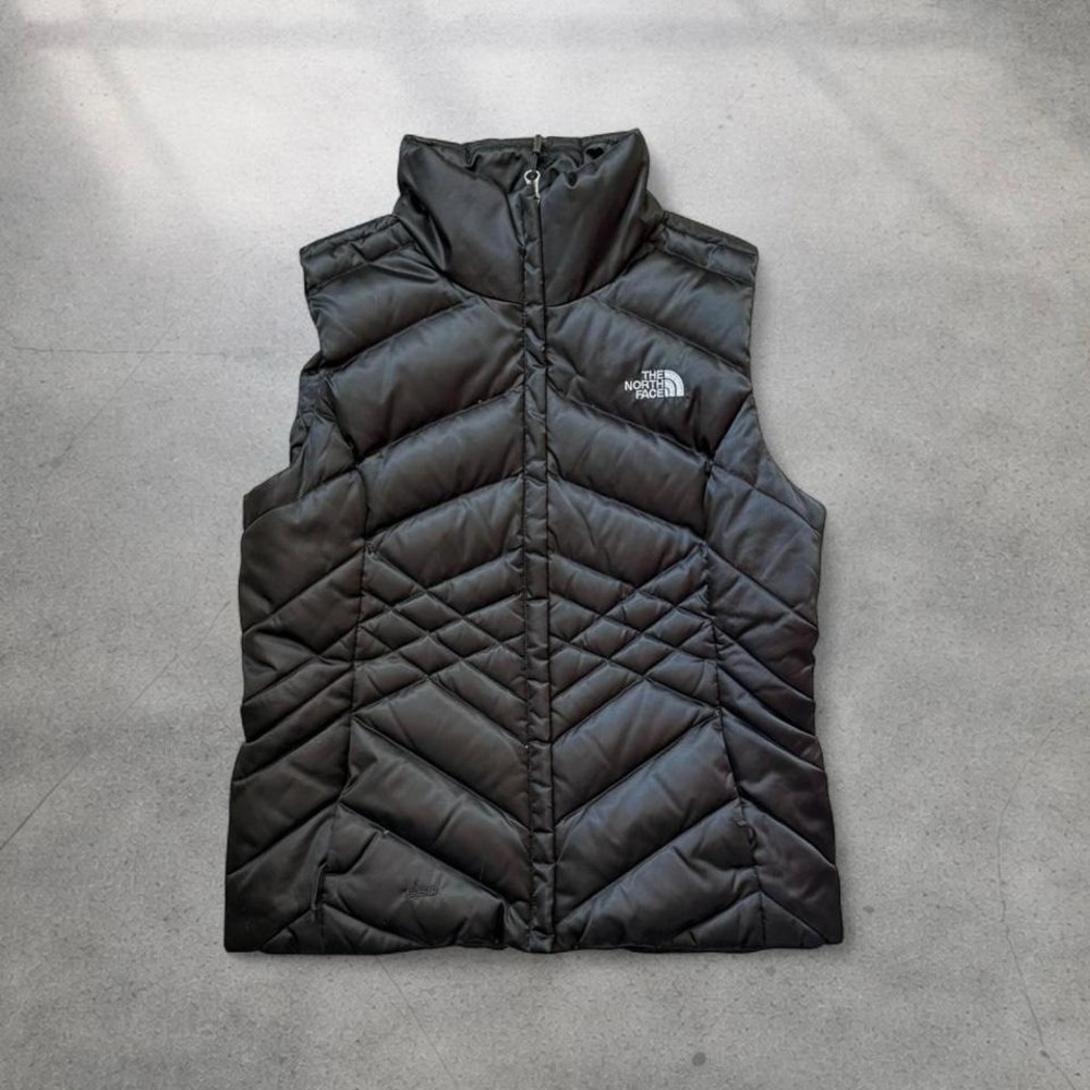 The North Face black puffer vest Womens Winter